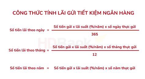 Tính lãi tiết kiệm .